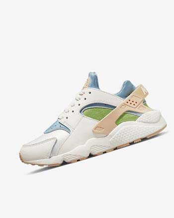 Nike Air Huarache SE Azules Verdes Naranjas | MX 2306